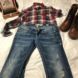 BKE SABRINA JEANS 27